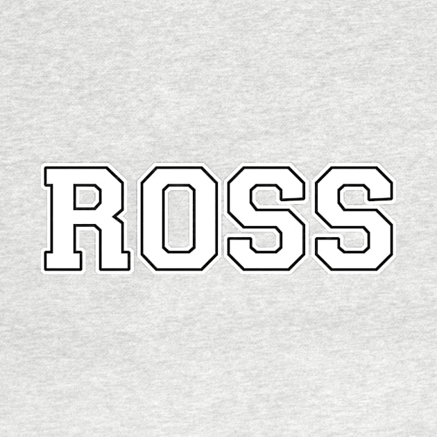 SPUN Name Shirt ROSS by haegifrq